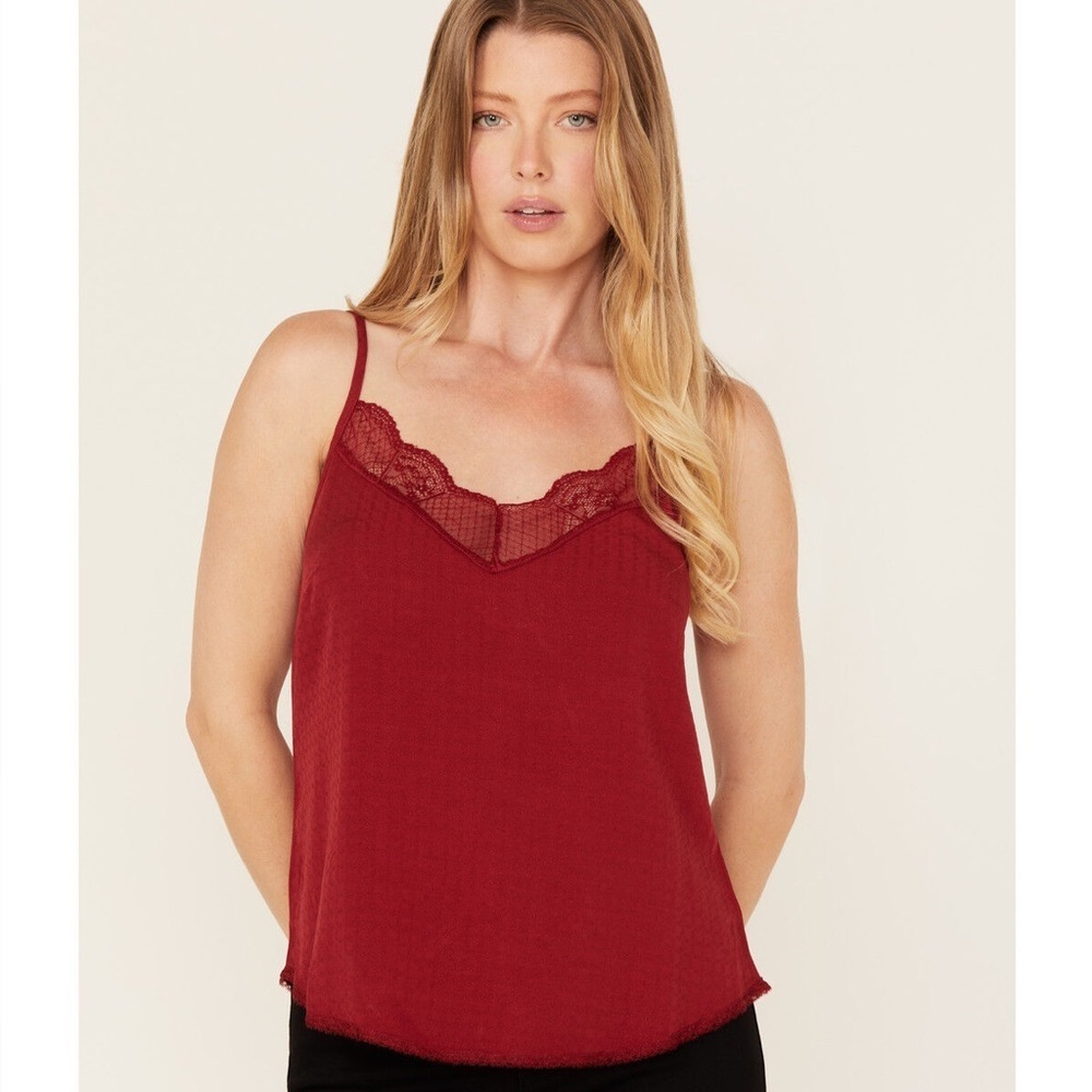 NWT Idyllwind Women's Randa Lace Trim Cami‎